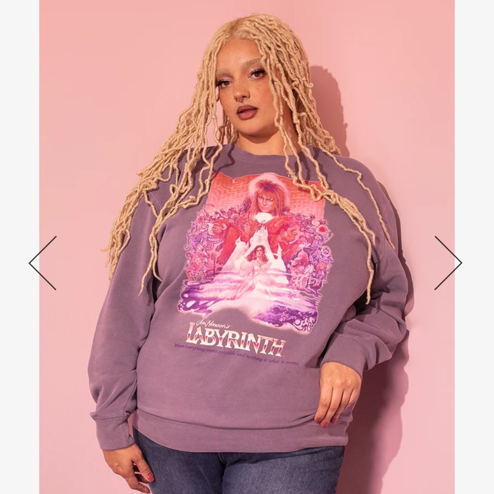 The Labyrinth Sweater Sweatshirt fantasy movie 80s